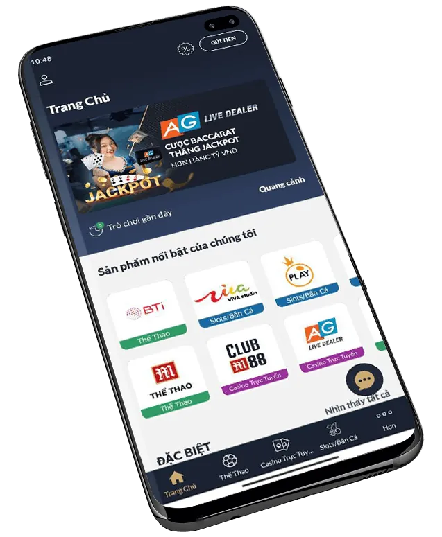 Giao diện cá cược thể thao trực tuyến thân thiện người dùng của vin55 casino