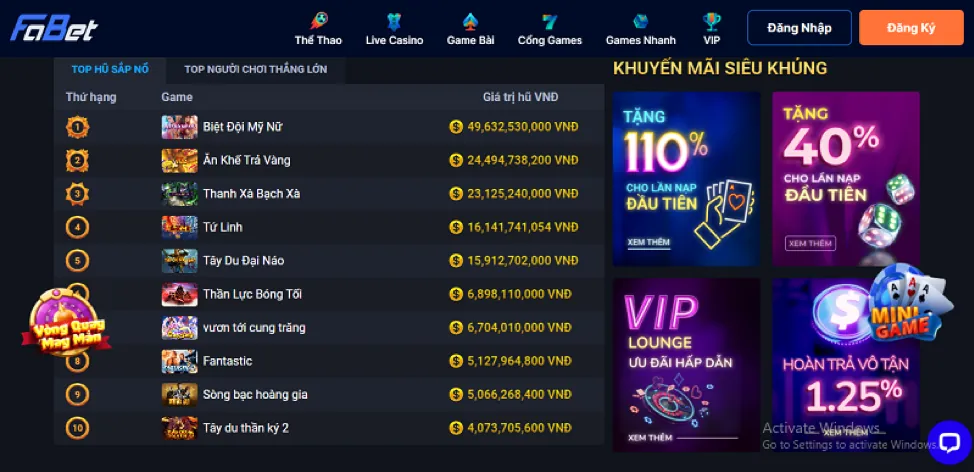 Thưởng Nạp Lần Hai vin55 casino